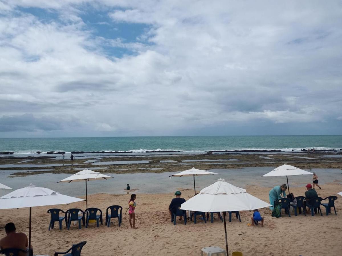 Estudio Marulhos: Beachfront Suite with Sea View and Waterpark Porto de Galinhas Exterior photo